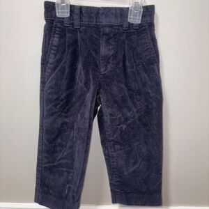 Tfw black corduroy dress pants boys 2T 100% cotton